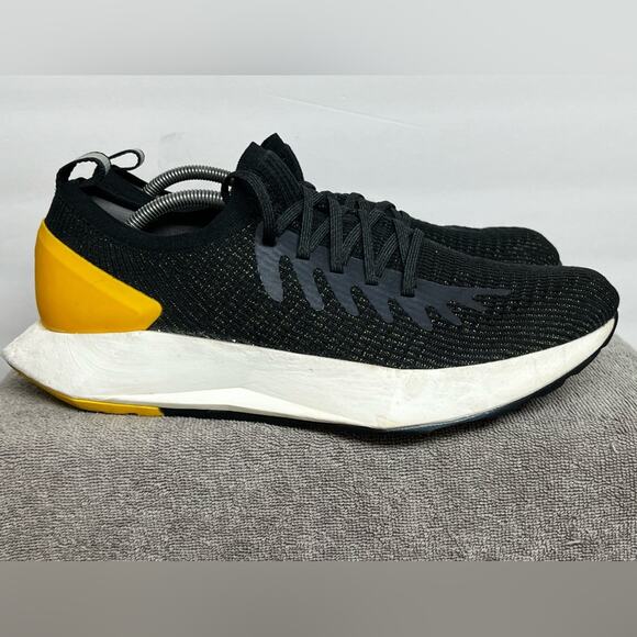 Allbirds Tree Flyer Silver Fern Shoes Mens Size 12 Black Yellow Blizzard - Picture 4 of 9